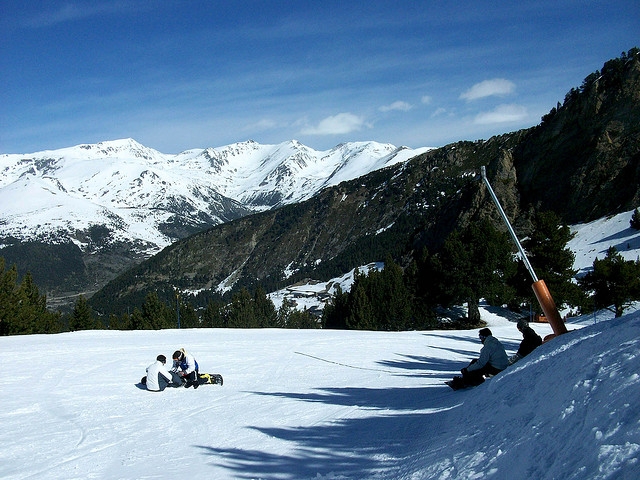  Snowboard-Konzentration